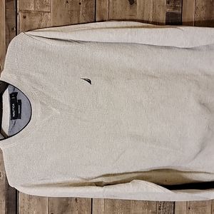 Man's Nautica sweater gray size S